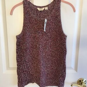 NWT. Lucky Brand Sleeveless Knit Top Sz. XS